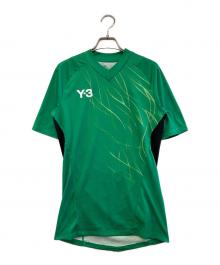 Y-3（ワイスリー）の古着「サッカーユニフォーム」｜グリーン