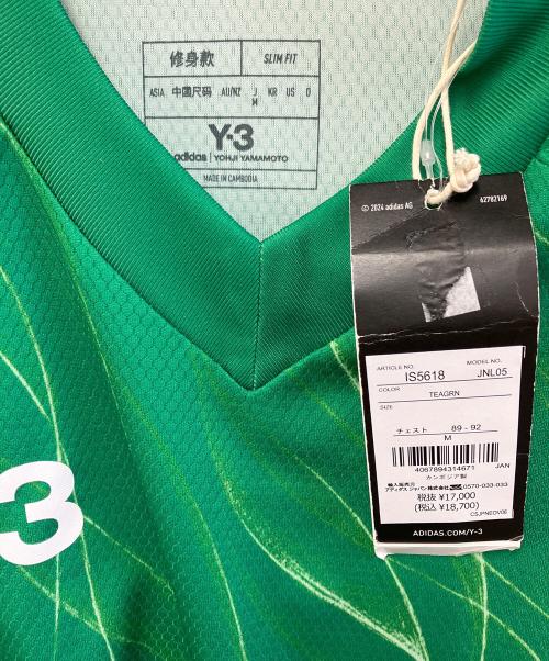 Y-3（ワイスリー）Y-3 (ワイスリー) サッカーユニフォーム グリーン サイズ:J M 未使用品の古着・服飾アイテム