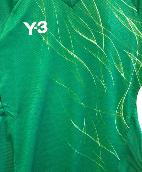 Y-3（ワイスリー）Y-3 (ワイスリー) サッカーユニフォーム グリーン サイズ:J M 未使用品の古着・服飾アイテム