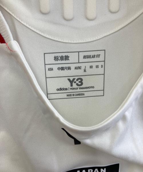 Y-3（ワイスリー）Y-3 (ワイスリー) トレーニングウェア ホワイト×レッド サイズ:J XL 未使用品の古着・服飾アイテム