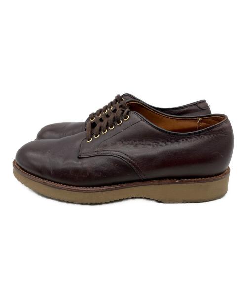 Alden（オールデン）Alden (オールデン) プレーントゥドレスシューズ ブラウン サイズ:6 1/2の古着・服飾アイテム