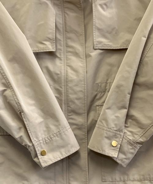 23区（ニジュウサンク）23区 (ニジュウサンク) スタンドカラージャケット ベージュ サイズ:38の古着・服飾アイテム