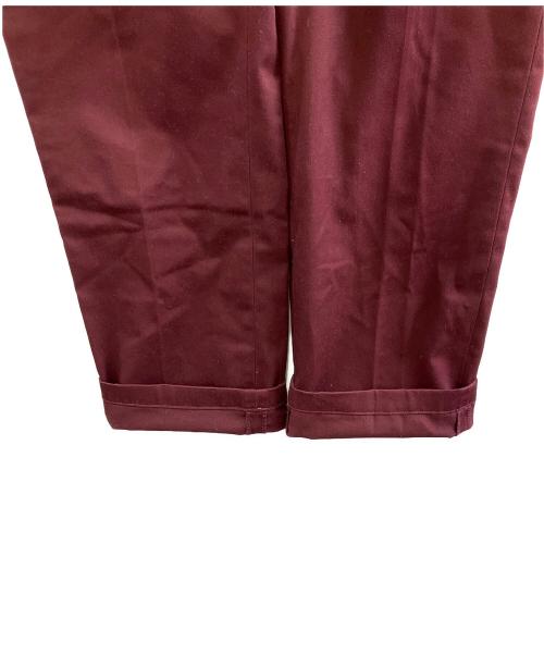 WACKO MARIA（ワコマリア）WACKO MARIA (ワコマリア) トラウザーパンツ ボルドー サイズ:Mの古着・服飾アイテム