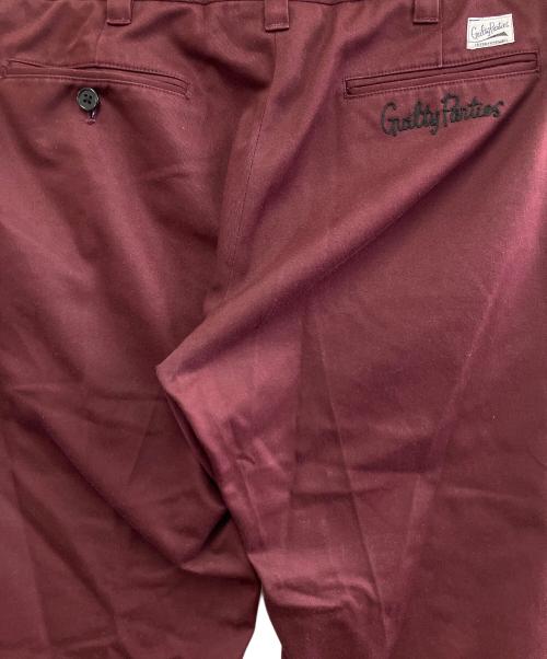 WACKO MARIA（ワコマリア）WACKO MARIA (ワコマリア) トラウザーパンツ ボルドー サイズ:Mの古着・服飾アイテム