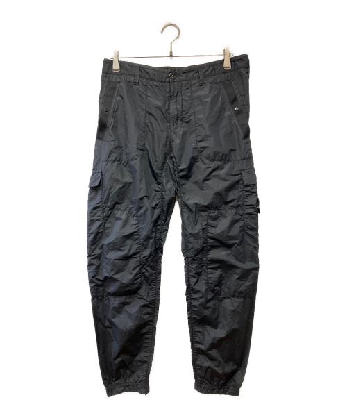 STONE ISLAND（ストーンアイランド）STONE ISLAND (ストーンアイランド) ナイロンパンツ ブラック サイズ:31の古着・服飾アイテム