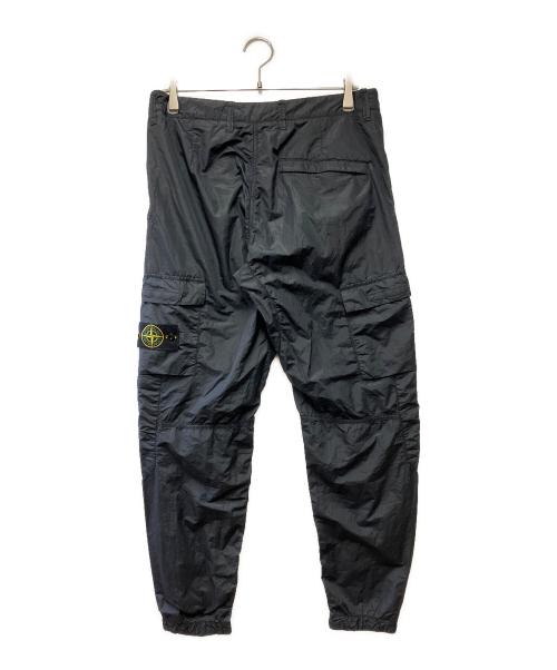 STONE ISLAND（ストーンアイランド）STONE ISLAND (ストーンアイランド) ナイロンパンツ ブラック サイズ:31の古着・服飾アイテム