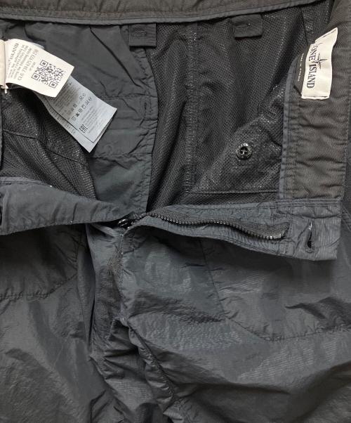 STONE ISLAND（ストーンアイランド）STONE ISLAND (ストーンアイランド) ナイロンパンツ ブラック サイズ:31の古着・服飾アイテム