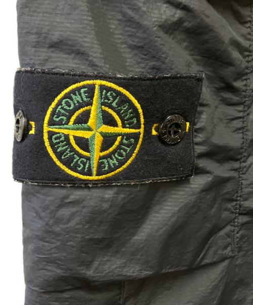 STONE ISLAND（ストーンアイランド）STONE ISLAND (ストーンアイランド) ナイロンパンツ ブラック サイズ:31の古着・服飾アイテム