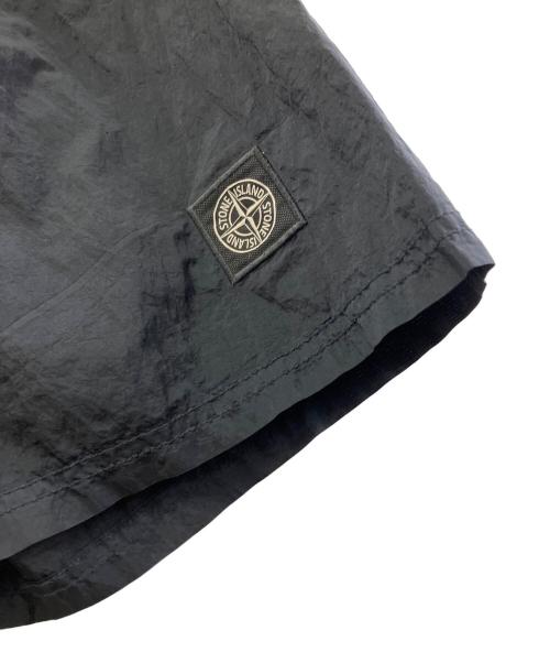 STONE ISLAND（ストーンアイランド）STONE ISLAND (ストーンアイランド) ショートパンツ ブラック サイズ:Mの古着・服飾アイテム