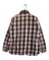 WAREHOUSE (ウエアハウス) 長袖シャツ ブラウン×ブルー サイズ:L：6000円
