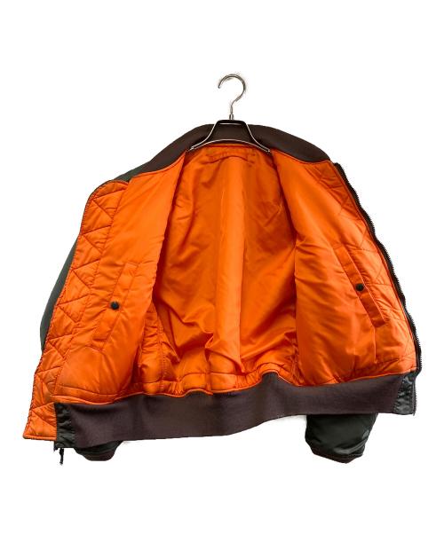 ALPHA INDUSTRIES（アルファインダストリーズ）ALPHA INDUSTRIES (アルファインダストリーズ) MA-1ジャケット カーキ サイズ:Mの古着・服飾アイテム