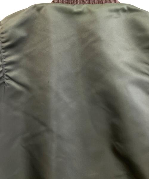 ALPHA INDUSTRIES（アルファインダストリーズ）ALPHA INDUSTRIES (アルファインダストリーズ) MA-1ジャケット カーキ サイズ:Mの古着・服飾アイテム