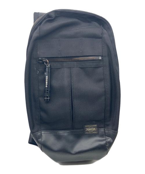 PORTER（ポーター）PORTER (ポーター) ボディバッグ ブラックの古着・服飾アイテム