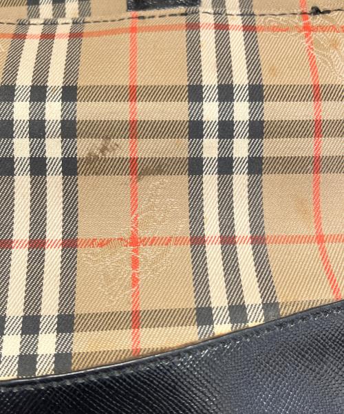Burberry's（バーバリーズ）Burberry's (バーバリーズ) ハンドバッグ ブラウンの古着・服飾アイテム