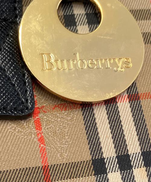 Burberry's（バーバリーズ）Burberry's (バーバリーズ) ハンドバッグ ブラウンの古着・服飾アイテム