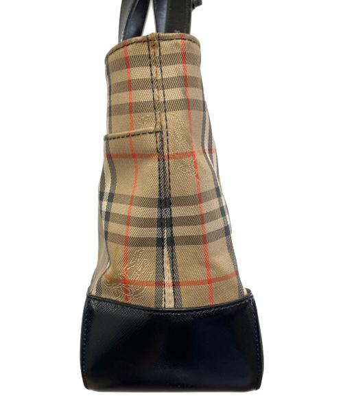 Burberry's（バーバリーズ）Burberry's (バーバリーズ) ハンドバッグ ブラウンの古着・服飾アイテム