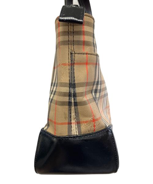 Burberry's（バーバリーズ）Burberry's (バーバリーズ) ハンドバッグ ブラウンの古着・服飾アイテム