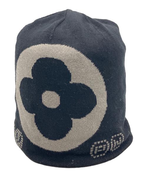 LOUIS VUITTON（ルイ ヴィトン）LOUIS VUITTON (ルイ ヴィトン) ビーニー LV フィット ブラックの古着・服飾アイテム