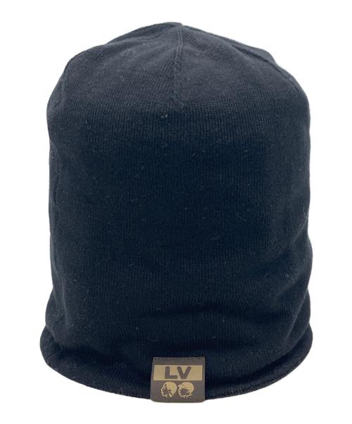 LOUIS VUITTON（ルイ ヴィトン）LOUIS VUITTON (ルイ ヴィトン) ビーニー LV フィット ブラックの古着・服飾アイテム