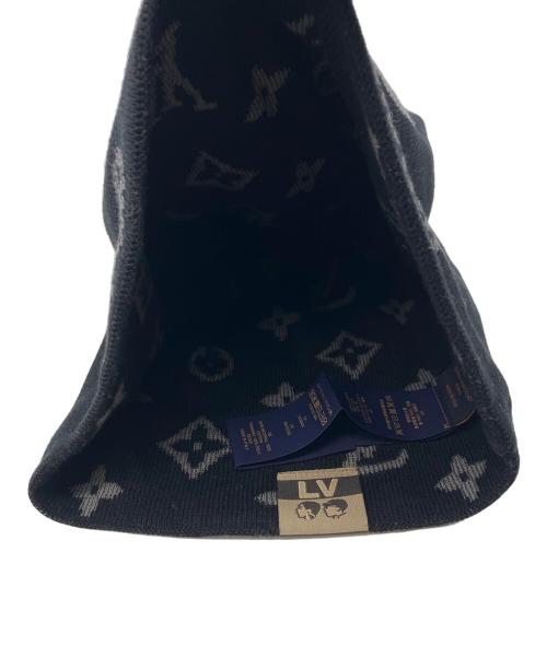 LOUIS VUITTON（ルイ ヴィトン）LOUIS VUITTON (ルイ ヴィトン) ビーニー LV フィット ブラックの古着・服飾アイテム