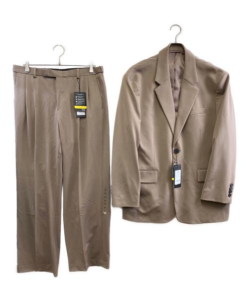 musinsa standard（ムシンサスタンダード）musinsa standard (ムシンサスタンダード) セットアップスーツ ベージュ サイズ:スーツ：XL　パンツ：34 未使用品の古着・服飾アイテム