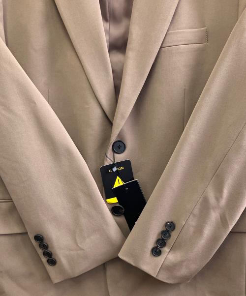 musinsa standard（ムシンサスタンダード）musinsa standard (ムシンサスタンダード) セットアップスーツ ベージュ サイズ:スーツ：XL　パンツ：34 未使用品の古着・服飾アイテム