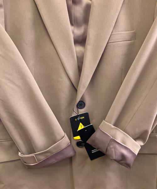 musinsa standard（ムシンサスタンダード）musinsa standard (ムシンサスタンダード) セットアップスーツ ベージュ サイズ:スーツ：XL　パンツ：34 未使用品の古着・服飾アイテム