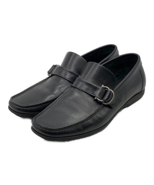 Ferragamo（フェラガモ）Ferragamo (フェラガモ) ビジネスシューズ ブラック サイズ:6 1/2の古着・服飾アイテム