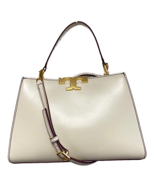 TORY BURCH（トリーバーチ）TORY BURCH (トリーバーチ) ハンドバッグ ホワイトの古着・服飾アイテム