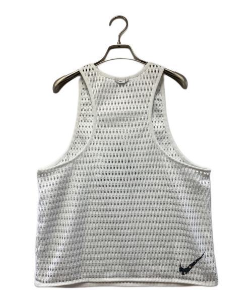 NIKE（ナイキ）NIKE (ナイキ) トレイルランニングタンクトップ ホワイト サイズ:Mの古着・服飾アイテム