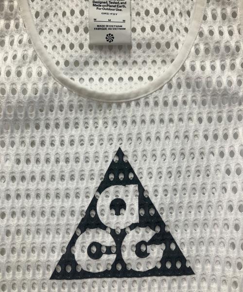 NIKE（ナイキ）NIKE (ナイキ) トレイルランニングタンクトップ ホワイト サイズ:Mの古着・服飾アイテム
