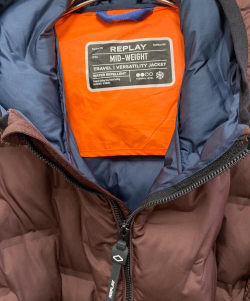 REPLAY（リプレイ）REPLAY (リプレイ) MID-WEIGHT TRAVEL JACKET ブラウン サイズ:不明の古着・服飾アイテム