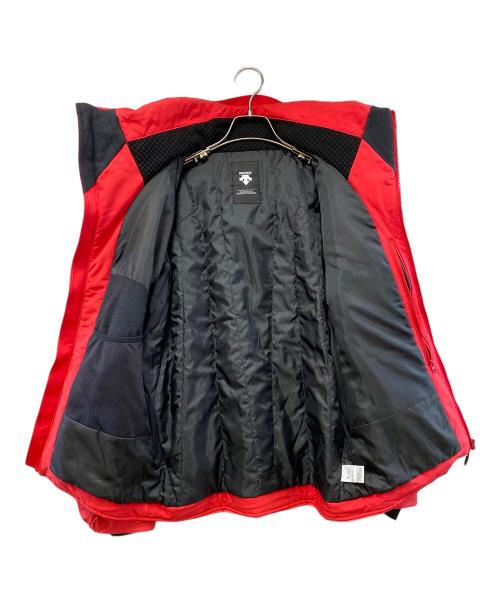 DESCENTE（デサント）DESCENTE (デサント) スキーウェア(セット) レッド サイズ:トップス：S　パンツ：Mの古着・服飾アイテム