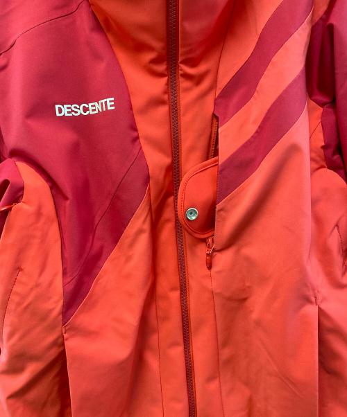 DESCENTE（デサント）DESCENTE (デサント) スキーウェア(セット) レッド サイズ:トップス：S　パンツ：Mの古着・服飾アイテム