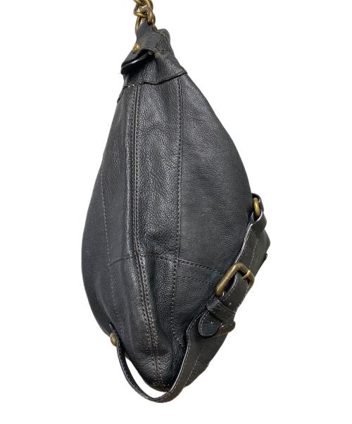 BURBERRY BLUE LABEL（バーバリー ブルー レーベル）BURBERRY BLUE LABEL (バーバリー ブルー レーベル) セミショルダーバッグ ブラックの古着・服飾アイテム