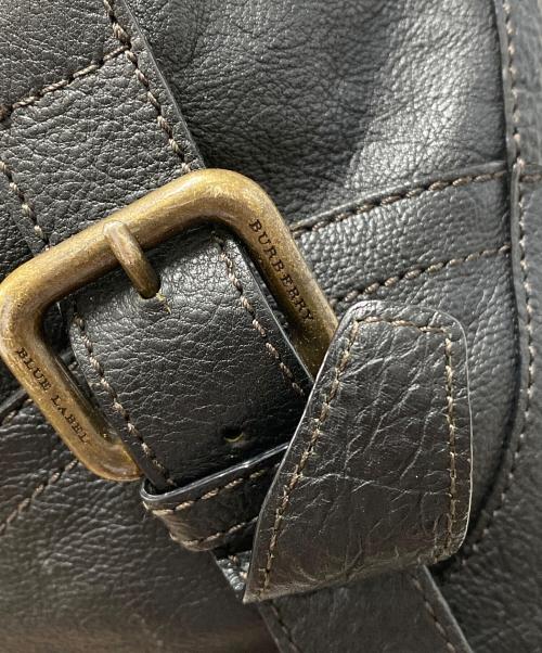 BURBERRY BLUE LABEL（バーバリー ブルー レーベル）BURBERRY BLUE LABEL (バーバリー ブルー レーベル) セミショルダーバッグ ブラックの古着・服飾アイテム