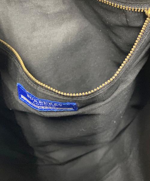 BURBERRY BLUE LABEL（バーバリー ブルー レーベル）BURBERRY BLUE LABEL (バーバリー ブルー レーベル) セミショルダーバッグ ブラックの古着・服飾アイテム