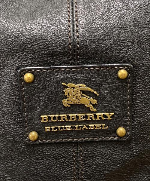 BURBERRY BLUE LABEL（バーバリー ブルー レーベル）BURBERRY BLUE LABEL (バーバリー ブルー レーベル) セミショルダーバッグ ブラックの古着・服飾アイテム