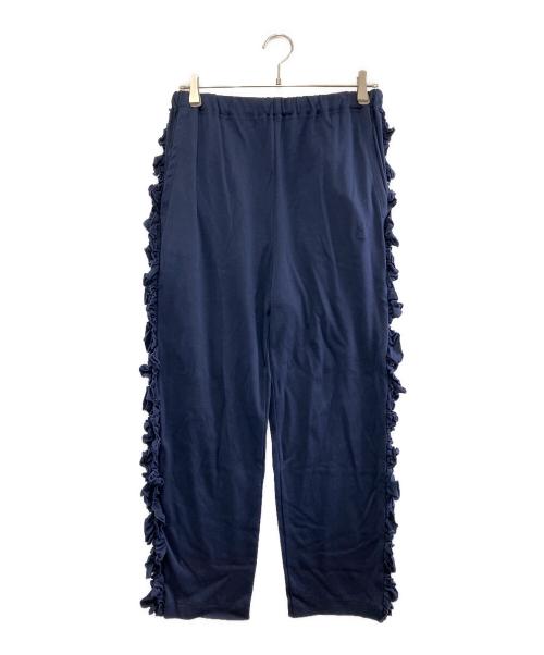 rhodo lirion（ロドリリオン）rhodo lirion (ロドリリオン) SWALLOW FRILL SIDE PANT ネイビー サイズ:1の古着・服飾アイテム