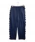 rhodo lirion（ロドリリオン）の古着「SWALLOW FRILL SIDE PANT」｜ネイビー
