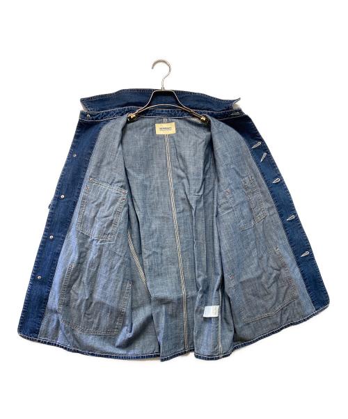 BEAMS BOY（ビームスボーイ）BEAMS BOY (ビームスボーイ) デニム カバーオール ショートスリーブ インディゴ サイズ:1の古着・服飾アイテム