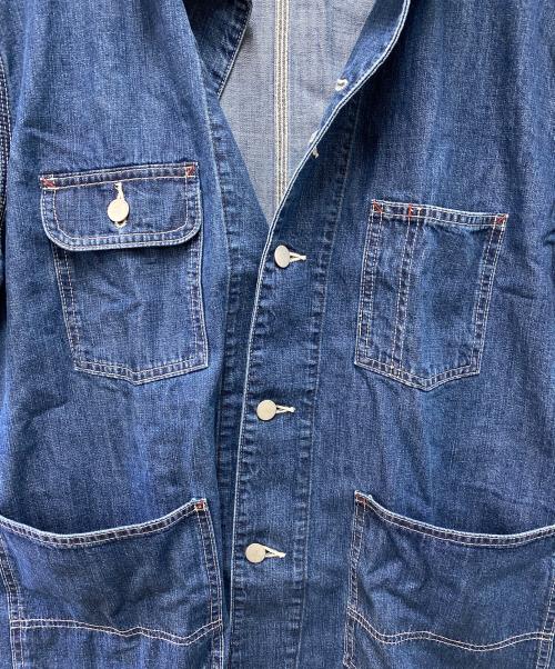 BEAMS BOY（ビームスボーイ）BEAMS BOY (ビームスボーイ) デニム カバーオール ショートスリーブ インディゴ サイズ:1の古着・服飾アイテム