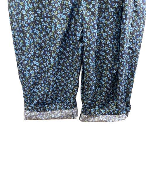 journal standard luxe（ジャーナルスタンダード ラックス）JOURNAL STANDARD LUXE (ジャーナルスタンダード ラックス) リバティ フラワー サロペット ネイビー×ブルー サイズ:不明の古着・服飾アイテム