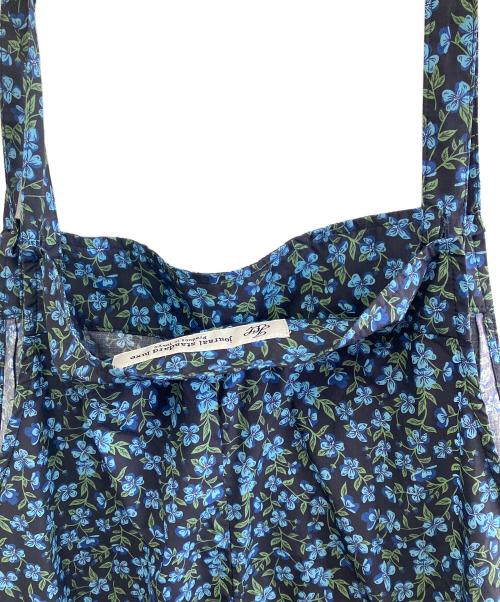 journal standard luxe（ジャーナルスタンダード ラックス）JOURNAL STANDARD LUXE (ジャーナルスタンダード ラックス) リバティ フラワー サロペット ネイビー×ブルー サイズ:不明の古着・服飾アイテム