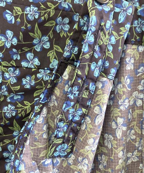 journal standard luxe（ジャーナルスタンダード ラックス）JOURNAL STANDARD LUXE (ジャーナルスタンダード ラックス) リバティ フラワー サロペット ネイビー×ブルー サイズ:不明の古着・服飾アイテム
