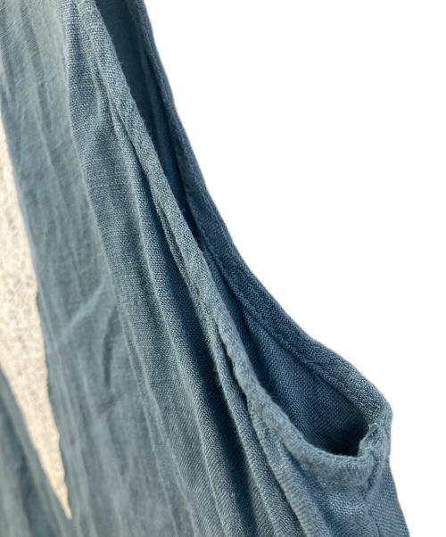 Heriter（エリテ）Heriter (エリテ) チュニック ブルー×ホワイト サイズ:38の古着・服飾アイテム