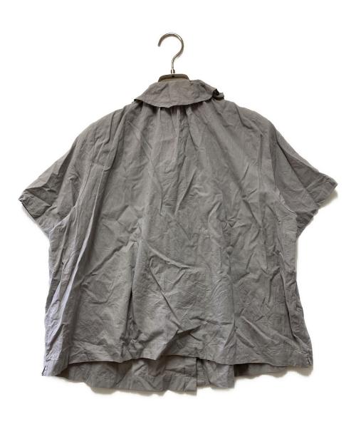 HAU（ハウ）HAU (ハウ) 半袖ブラウス グレー サイズ:Fの古着・服飾アイテム