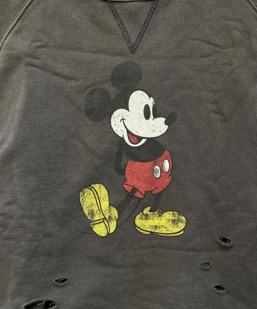 FRAMeWORK（フレームワーク）FRAMeWORK (フレームワーク) Disney (ディズニー) ダメージスウェット チャコールグレー サイズ:不明の古着・服飾アイテム