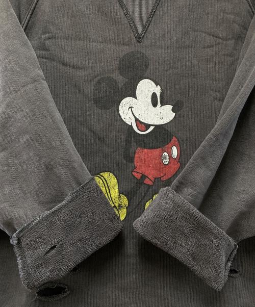 FRAMeWORK（フレームワーク）FRAMeWORK (フレームワーク) Disney (ディズニー) ダメージスウェット チャコールグレー サイズ:不明の古着・服飾アイテム