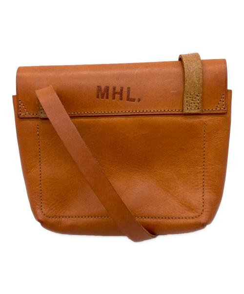 MHL（マーガレットハウエル）MHL (マーガレットハウエル) ショルダーバッグ ブラウンの古着・服飾アイテム